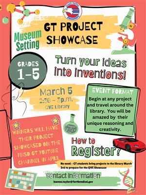 GT Project Showcase flyer